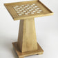 Updated Natural Wood Game Table By Homeroots | Coffee Tables | Modishstore