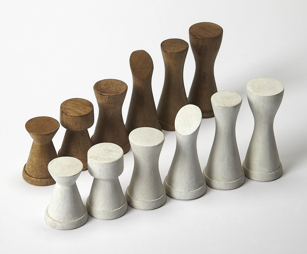 Updated Natural Wood Game Table By Homeroots | Coffee Tables | Modishstore - 4