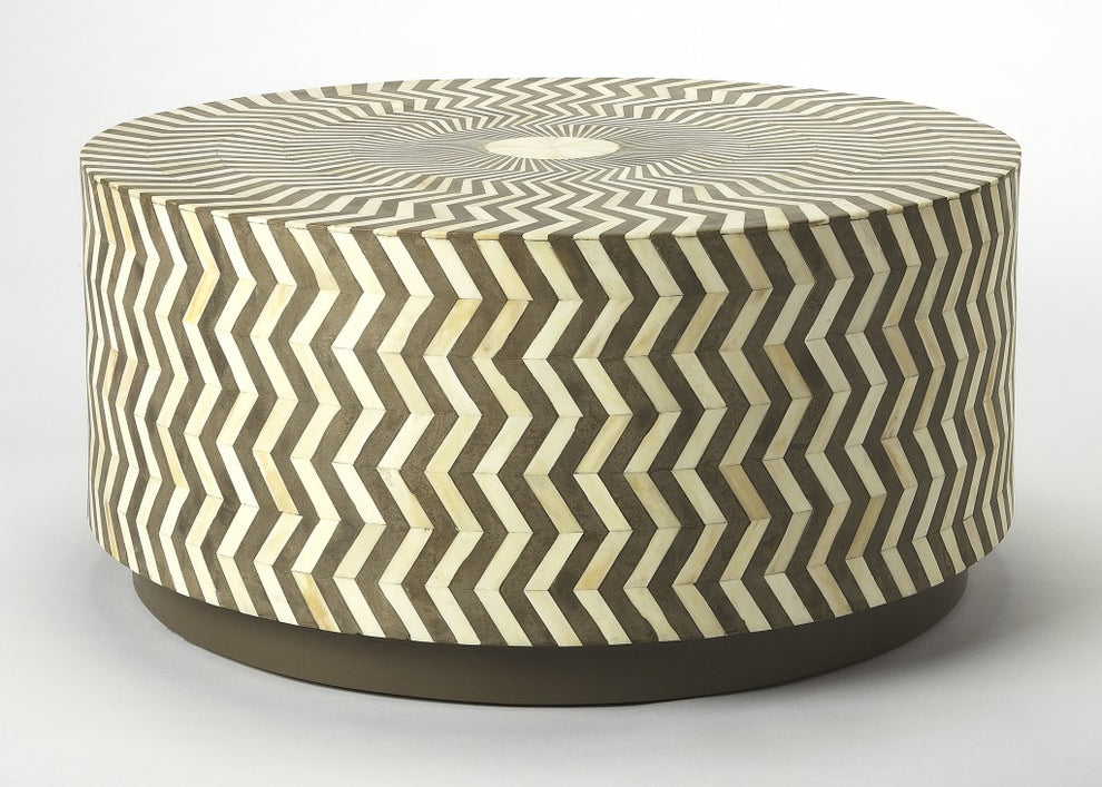 Bone Inlay Coffee Table By Homeroots | Coffee Tables | Modishstore - 6