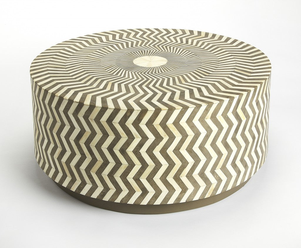 Bone Inlay Coffee Table By Homeroots | Coffee Tables | Modishstore - 3