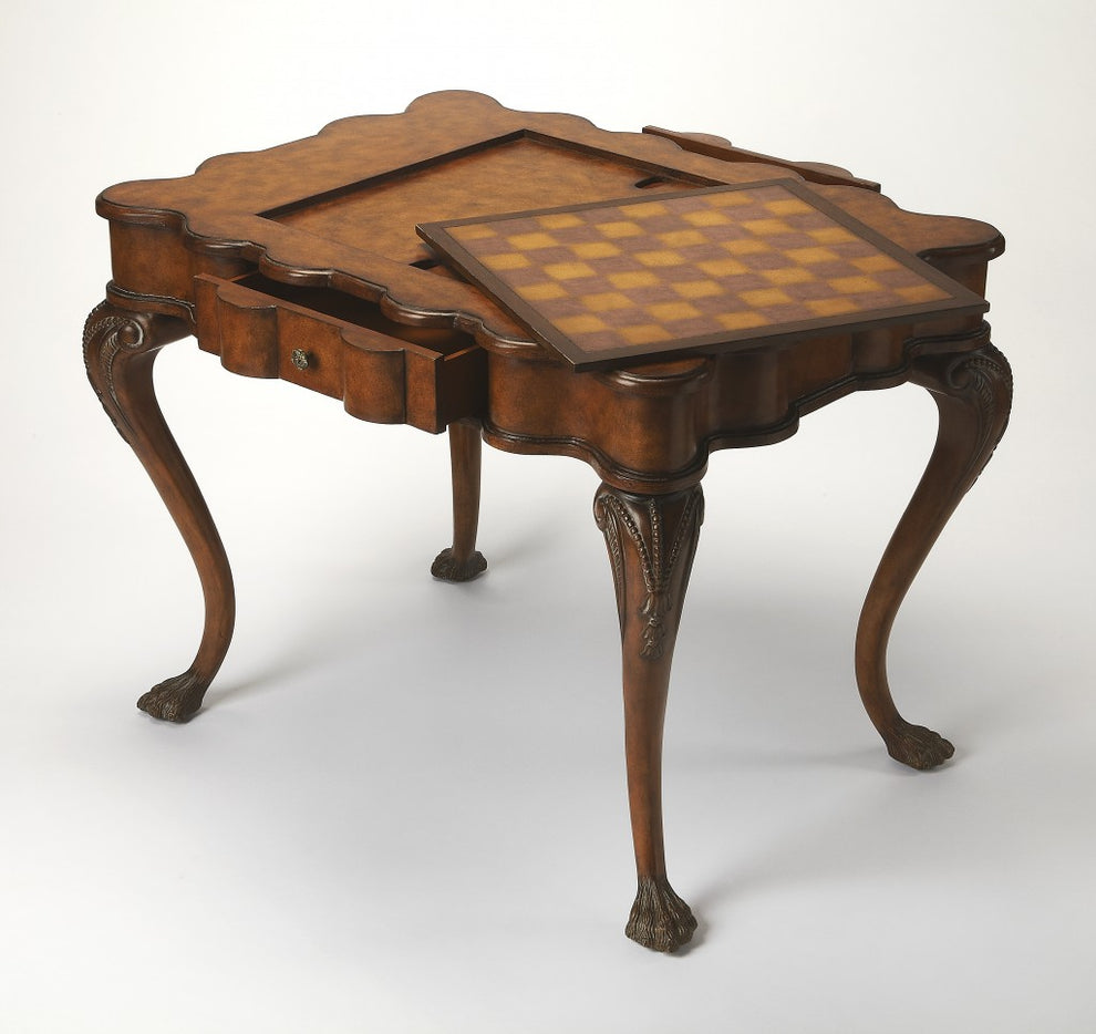 Traditional Game Table By Homeroots | Accent Tables | Modishstore - 4