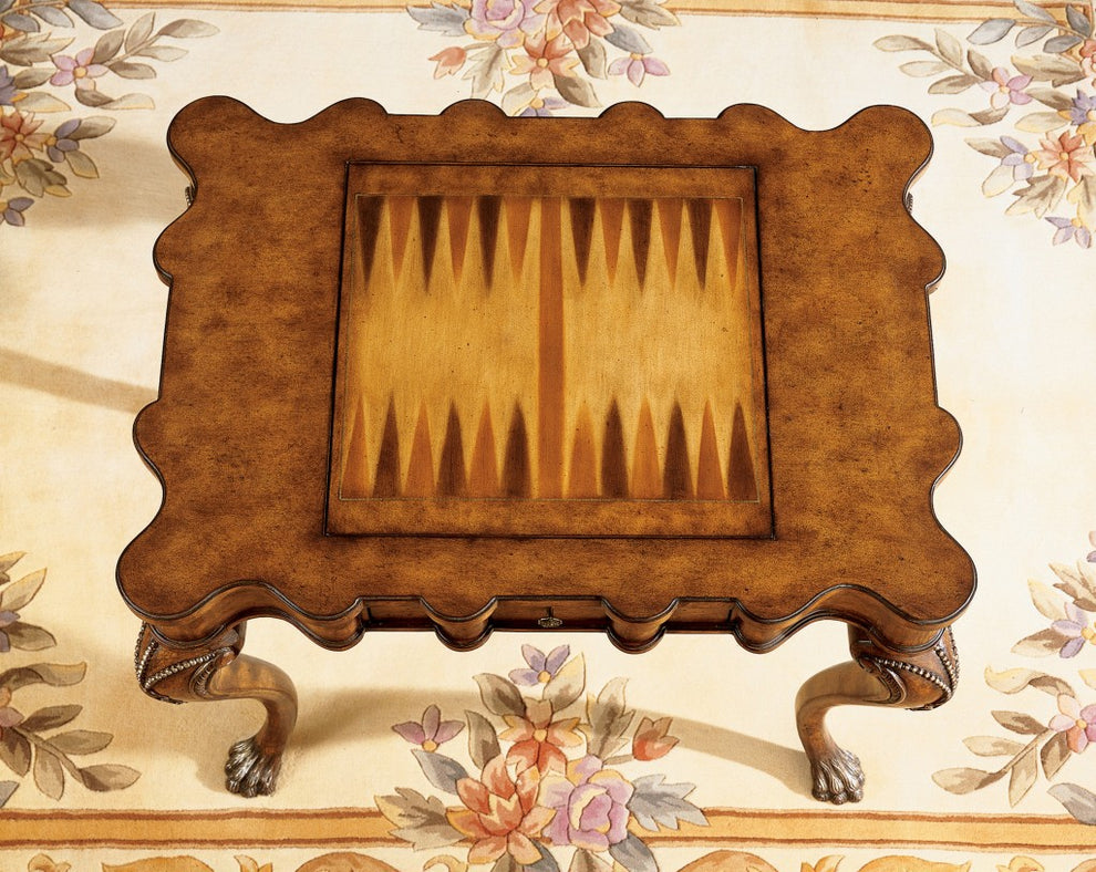 Traditional Game Table By Homeroots | Accent Tables | Modishstore - 5
