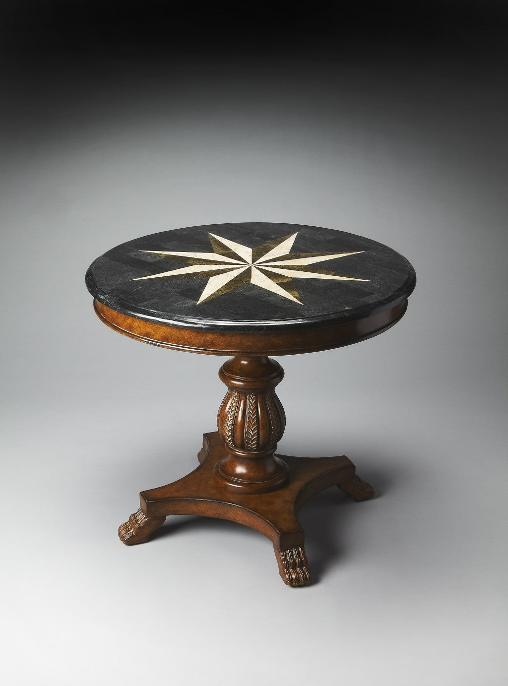 Fossil Stone Accent Hall Table By Homeroots | Accent Tables | Modishstore - 2
