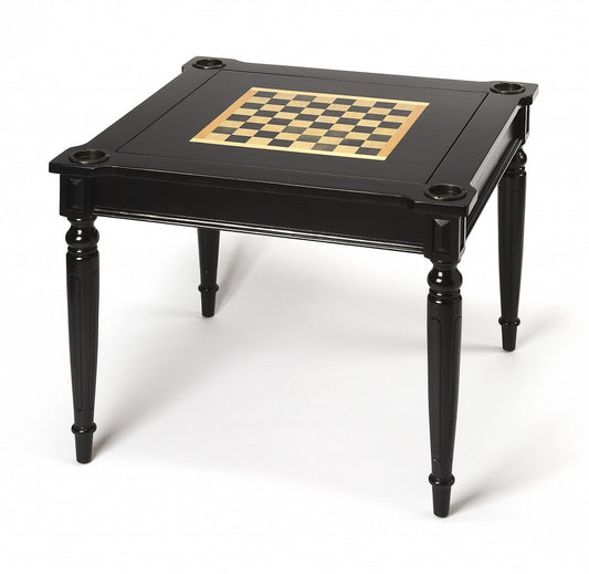 Black Licorice Multi Game Table By Homeroots