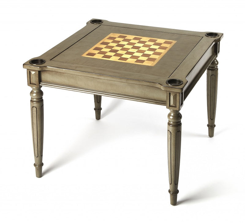 Traditional Cherry Multi Game Table By Homeroots | Side Tables | Modishstore - 3