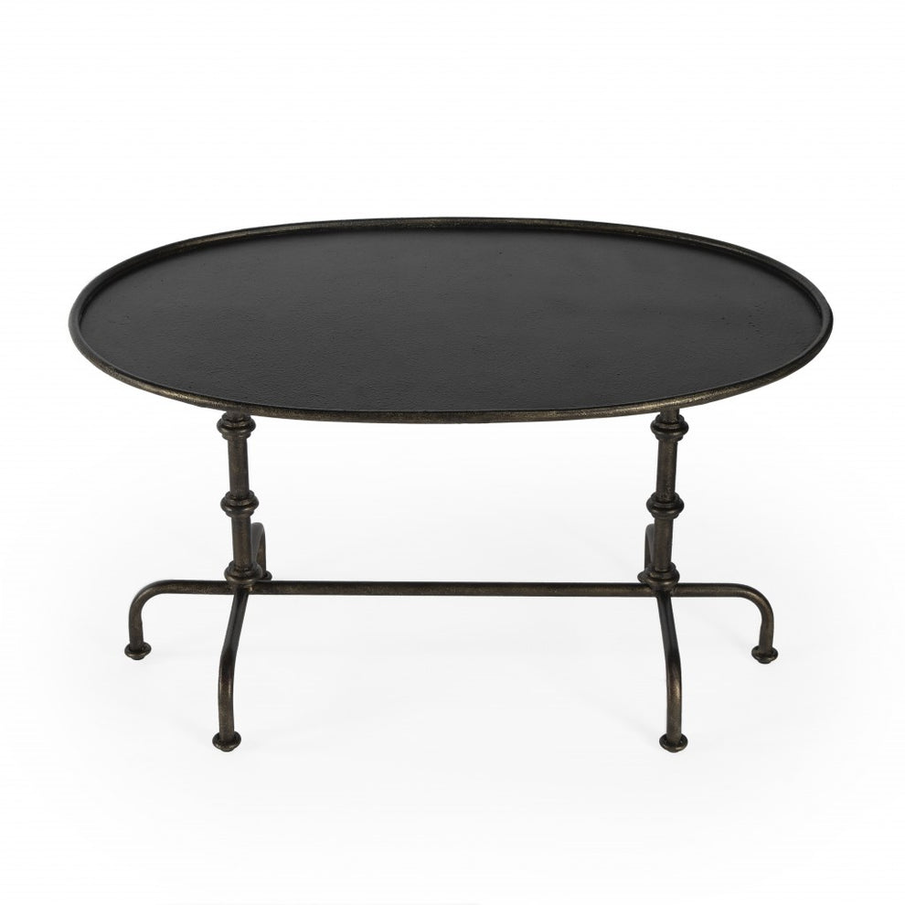 Metal Coffee Table By Homeroots | Coffee Tables | Modishstore - 5