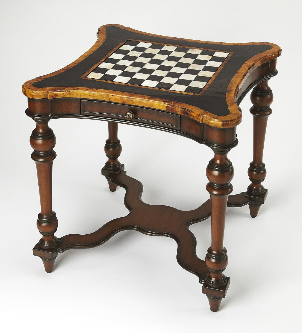 Stone Game Table By Homeroots | Accent Tables | Modishstore