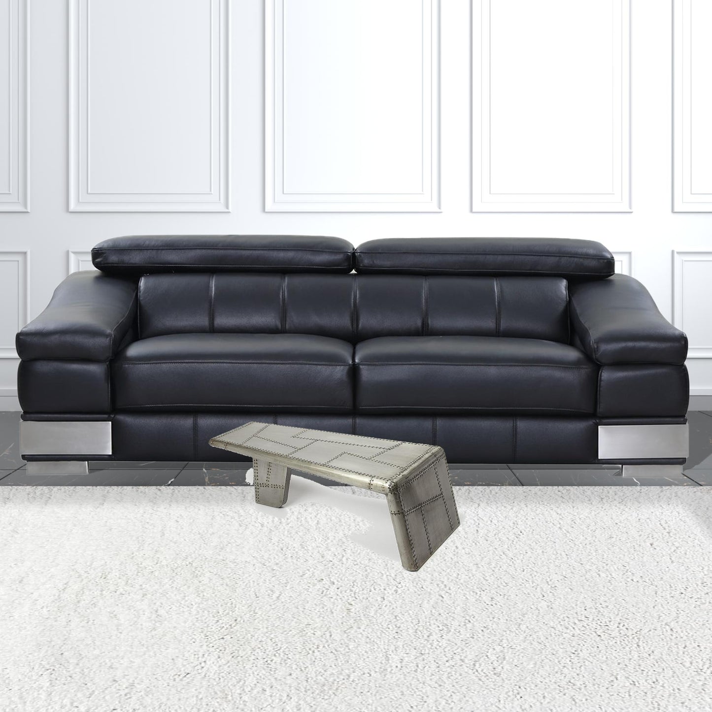 Modern Aviator Coffee Table By Homeroots | Coffee Tables | Modishstore - 2