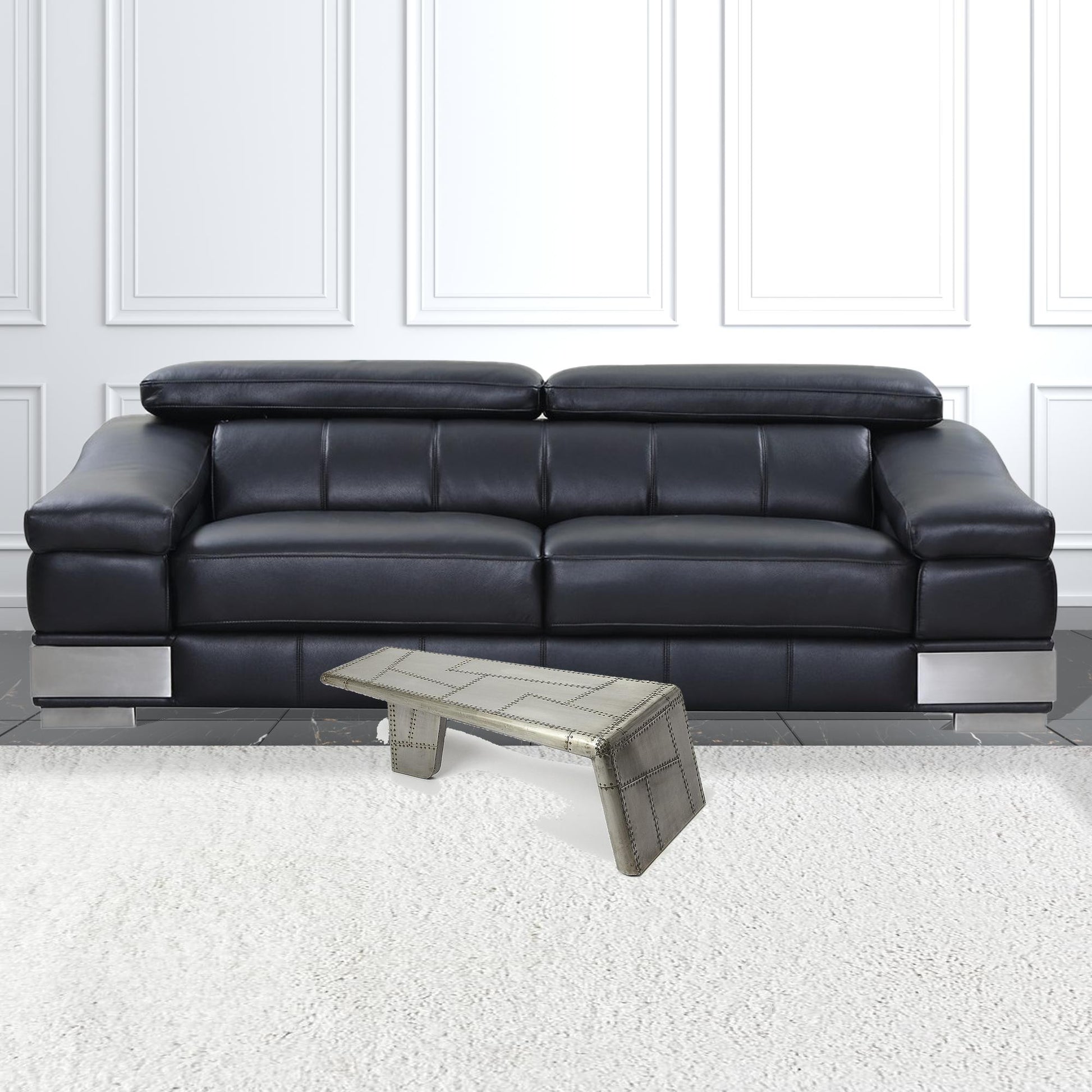 Modern Aviator Coffee Table By Homeroots | Coffee Tables | Modishstore - 2