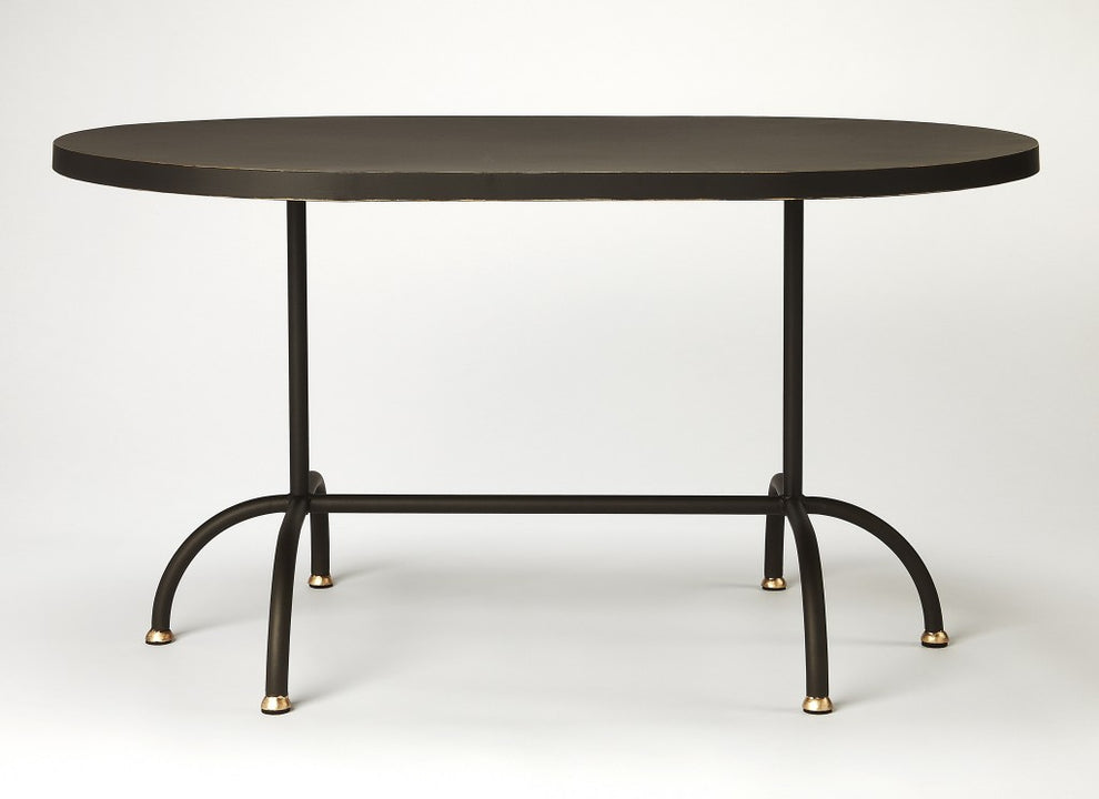 Black and Gold Coffee Table By Homeroots | Coffee Tables | Modishstore - 3