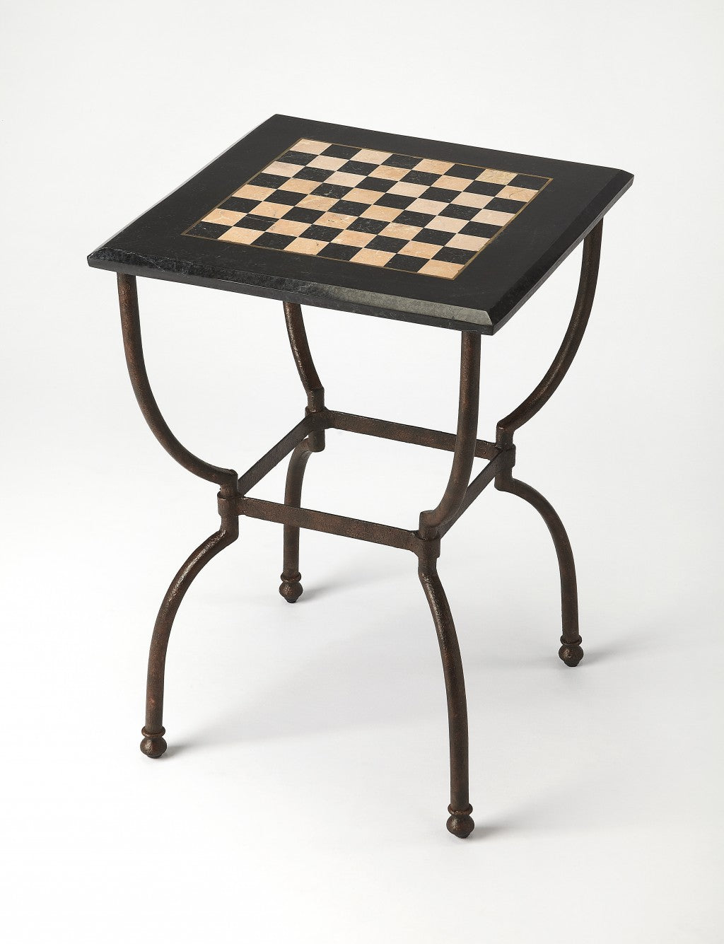 Fossil Stone Game Table By Homeroots - 389934 | Coffee Tables | Modishstore