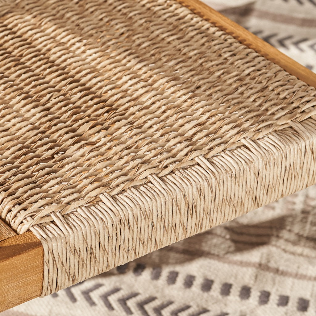 Woven Dining Chairs Set Of 2 By Homeroots | Outdoor Chairs | Modishstore - 7