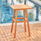 Natural Wood Tall Patio Side Table By Homeroots | Outdoor Tables | Modishstore