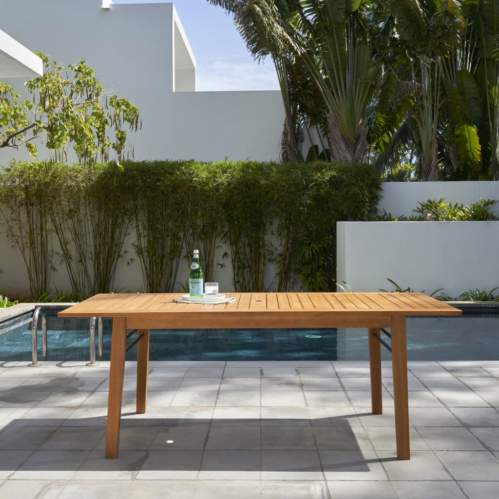 Honey Dining Table By Homeroots | Outdoor Tables | Modishstore - 2