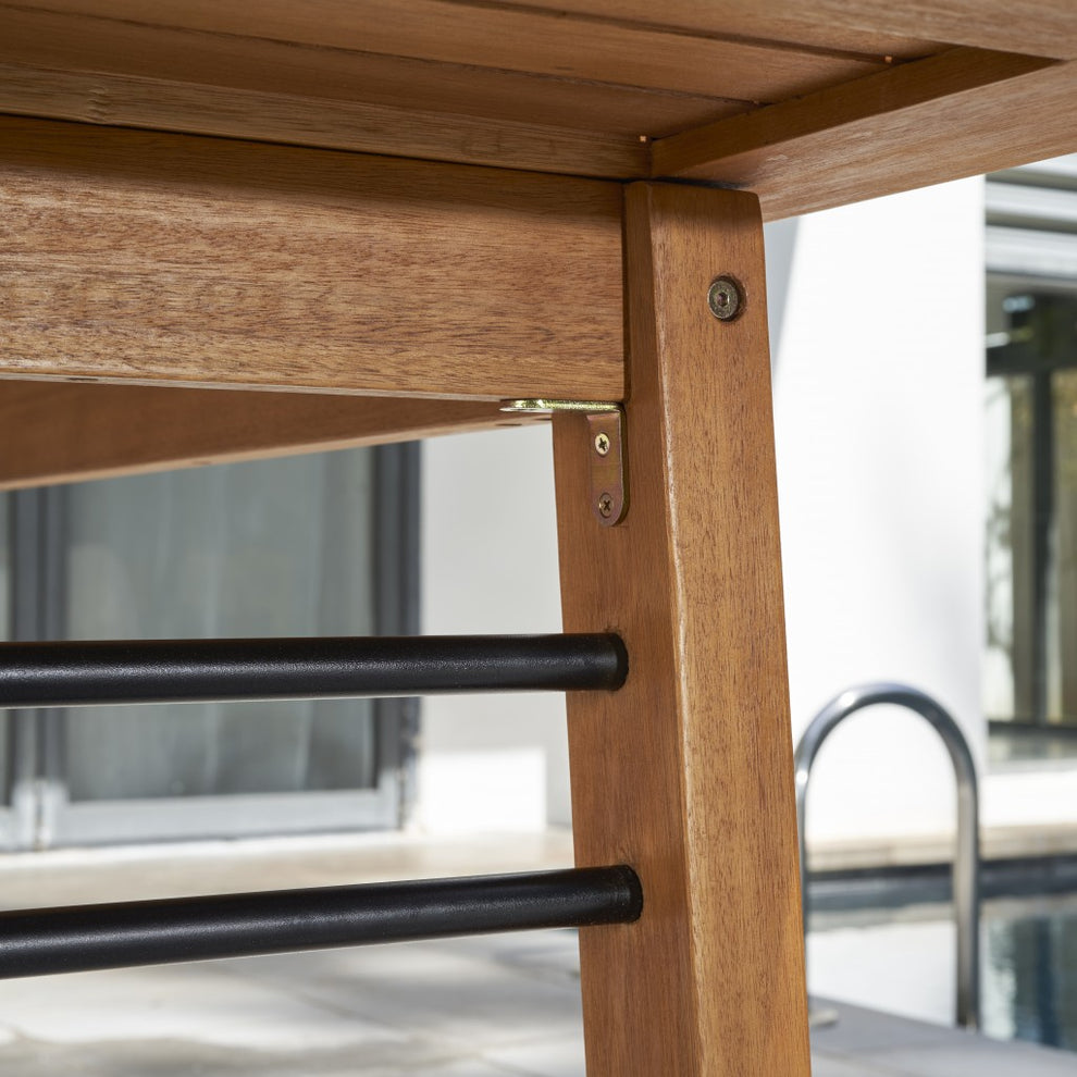 Honey Dining Table By Homeroots | Outdoor Tables | Modishstore - 3