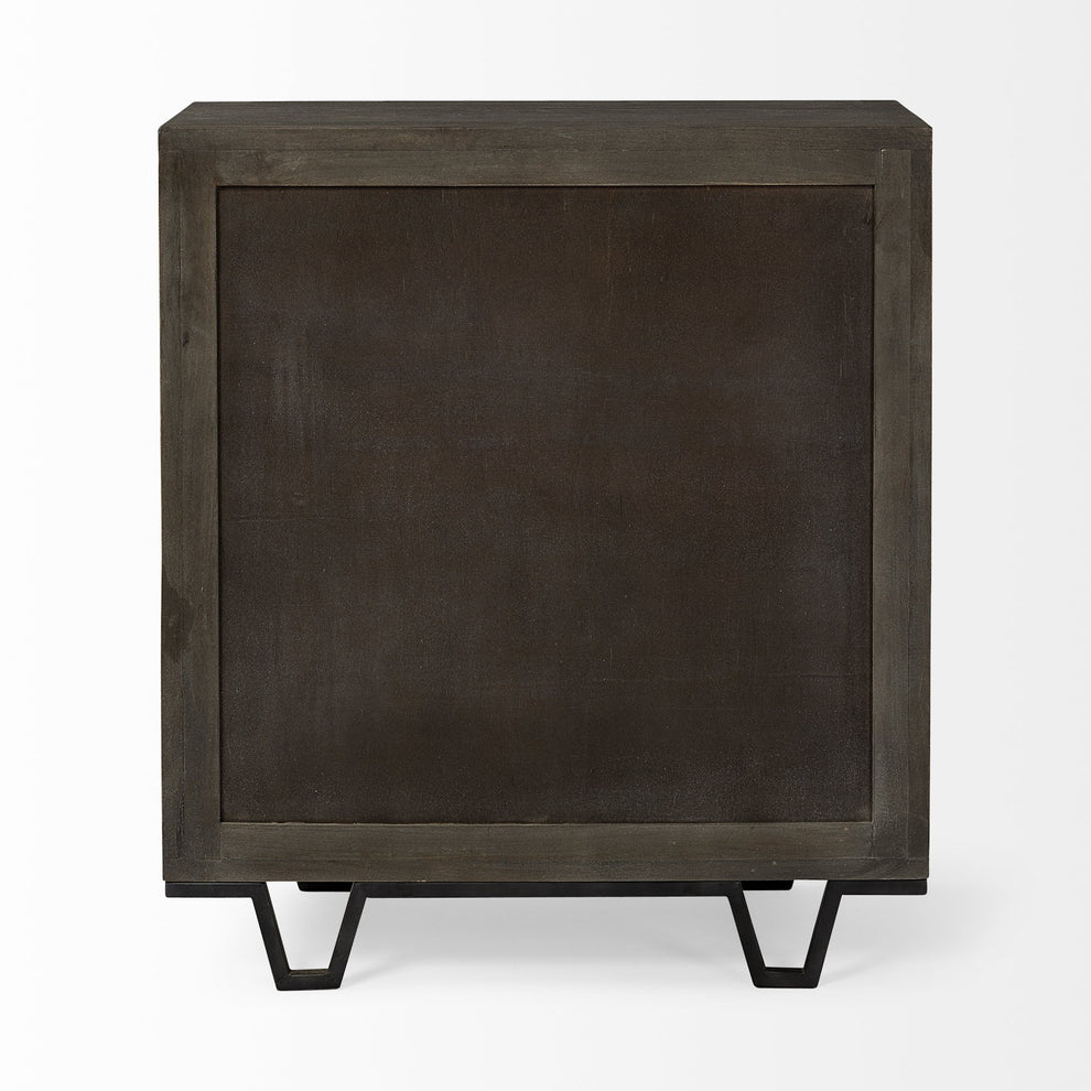 Hand Crafted Diamond In The Rough Cabinet By Homeroots | Cabinets | Modishstore - 4