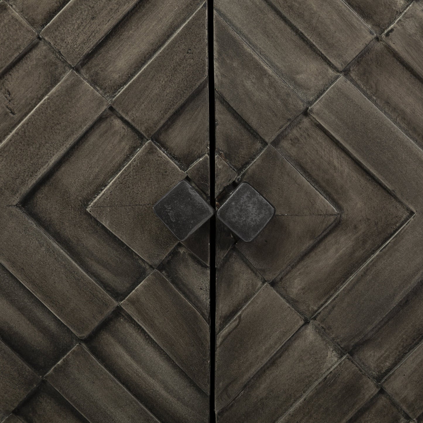 Hand Crafted Diamond In The Rough Cabinet By Homeroots | Cabinets | Modishstore - 8