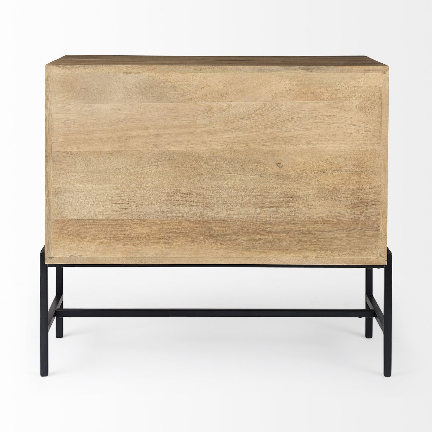 Rustic Honey Brown Two Door Shadowbox Cabinet By Homeroots | Cabinets | Modishstore - 4