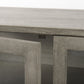 Rustic Dark Gray Two Door Shadowbox Cabinet By Homeroots | Cabinets | Modishstore - 7
