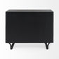 Contemporary Dark Oval Accent Cabinet By Homeroots | Cabinets | Modishstore - 4