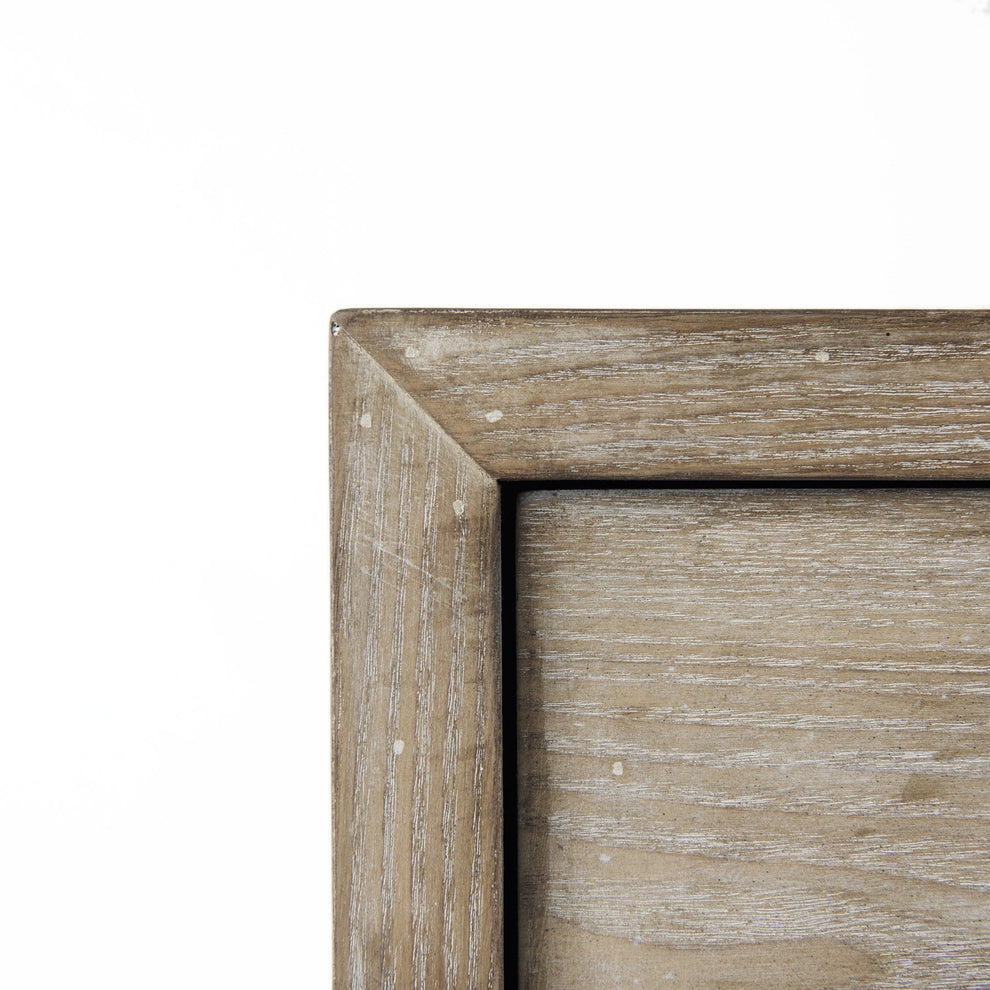 Rustic Modern Light Wash Two Drawer Chest By Homeroots | Cabinets | Modishstore - 6
