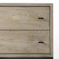 Rustic Modern Light Wash Two Drawer Chest By Homeroots | Cabinets | Modishstore - 7