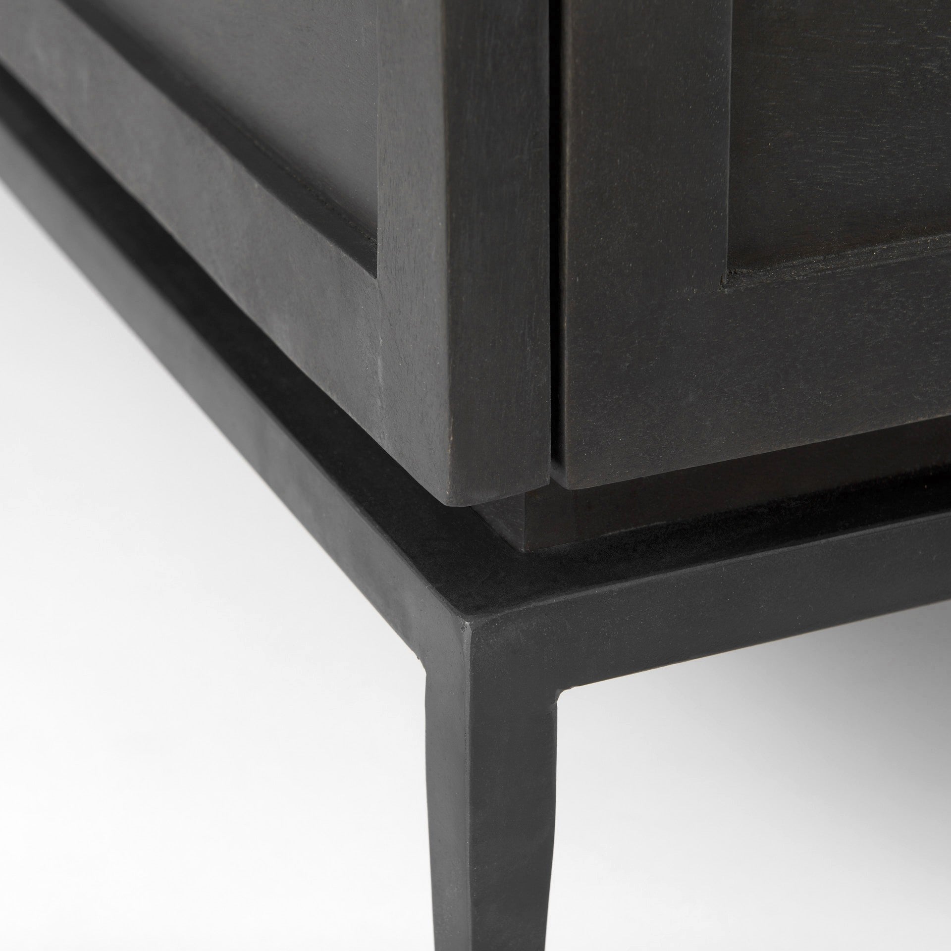 HomeRoots Updated Rustic Dark and Light Marble Top Dresser HomeRoots Updated Rustic Dark and Light Marble Top Dresser