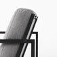 Geo Modern Gray and Black Accent or Side Chair By Homeroots | Side Chairs | Modishstore - 9