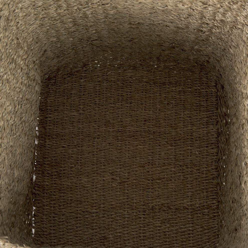 Set of Three Square Wicker Storage Baskets By Homeroots | Bins, Baskets & Buckets | Modishstore - 6