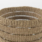 Set of Two Woven Wicker Storage Baskets By Homeroots | Bins, Baskets & Buckets | Modishstore - 4