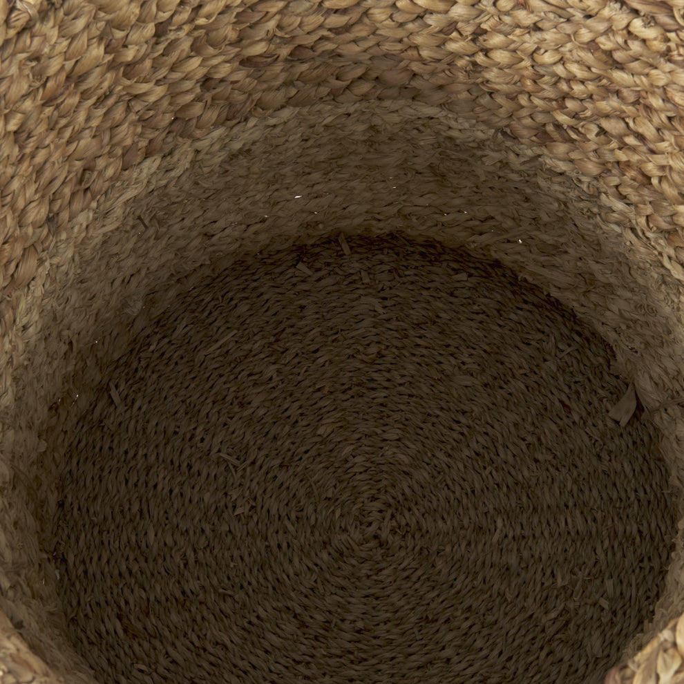 Set of Three Two Tone Wicker Storage Baskets By Homeroots | Bins, Baskets & Buckets | Modishstore - 7