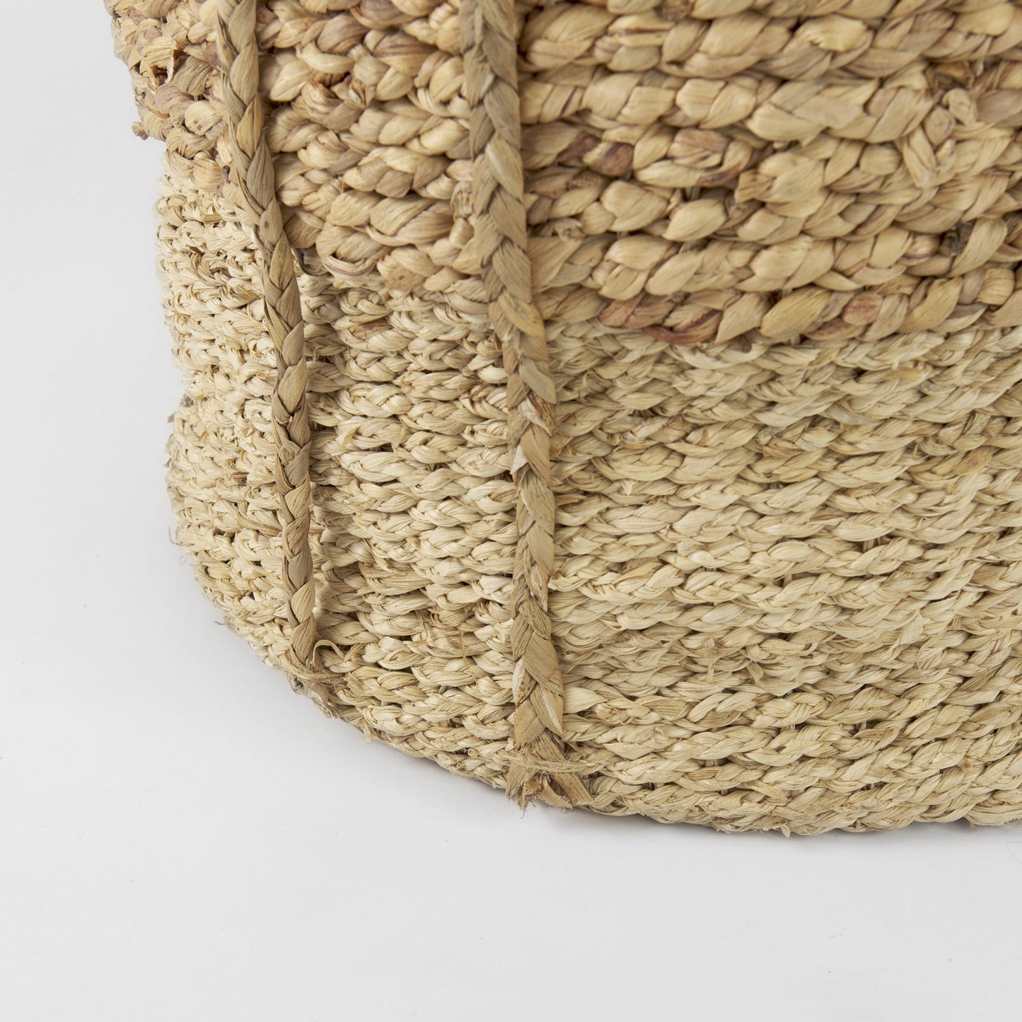Set of Three Two Tone Wicker Storage Baskets By Homeroots | Bins, Baskets & Buckets | Modishstore - 8