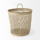 Set of Three Round Wicker Storage Baskets By Homeroots | Bins, Baskets & Buckets | Modishstore - 3