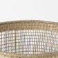 Set of Three Round Wicker Storage Baskets By Homeroots | Bins, Baskets & Buckets | Modishstore - 6