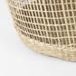 Set of Three Round Wicker Storage Baskets By Homeroots | Bins, Baskets & Buckets | Modishstore - 8