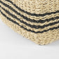 Set of Two Striped Wicker Storage Baskets By Homeroots | Bins, Baskets & Buckets | Modishstore - 7