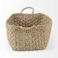 Set of Three Weaved Wicker Storage Baskets By Homeroots | Bins, Baskets & Buckets | Modishstore - 3
