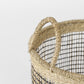 Set of Three Light Brown Storage Baskets By Homeroots | Bins, Baskets & Buckets | Modishstore - 5