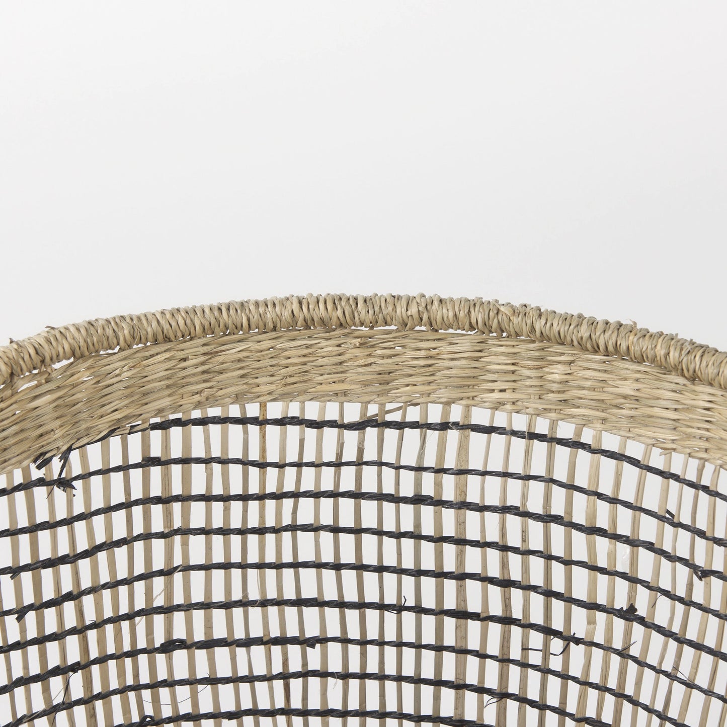 Set of Three Light Brown Storage Baskets By Homeroots | Bins, Baskets & Buckets | Modishstore - 6