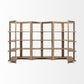 Light Brown Wooden Corner Shelving Unit By Homeroots | Bookcases | Modishstore - 8