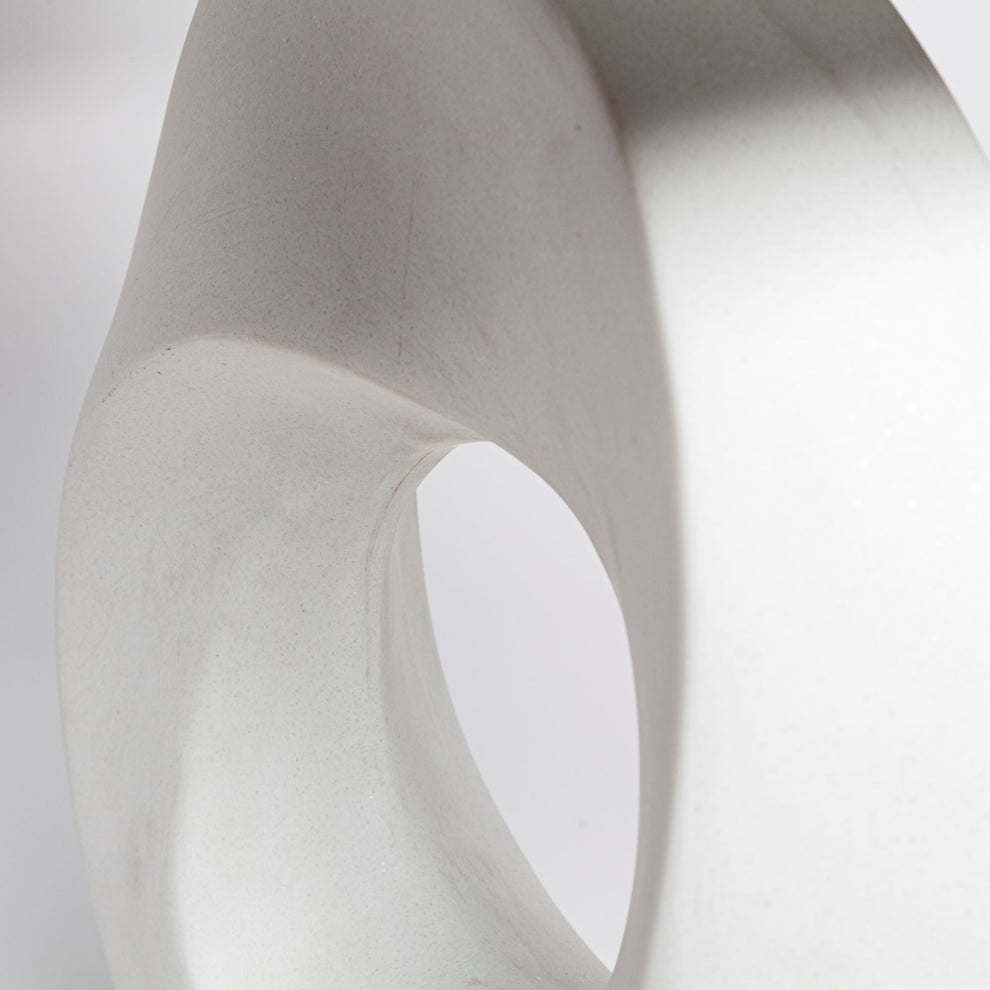 Contempo White O Ring Table Lamp By Homeroots | Table Lamps | Modishstore - 4