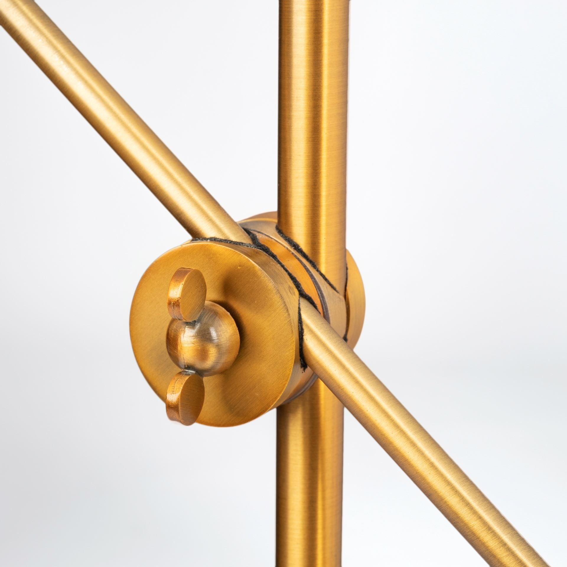 Sleek Golden Cone Adjustable Table or Desk Lamp By Homeroots | Desk Lamps | Modishstore - 8