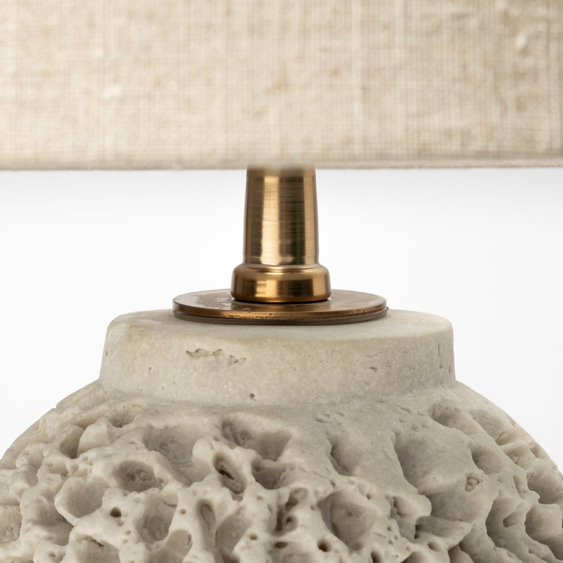 Coastal Beige Faux Coral Table Lamp By Homeroots | Table Lamps | Modishstore - 4
