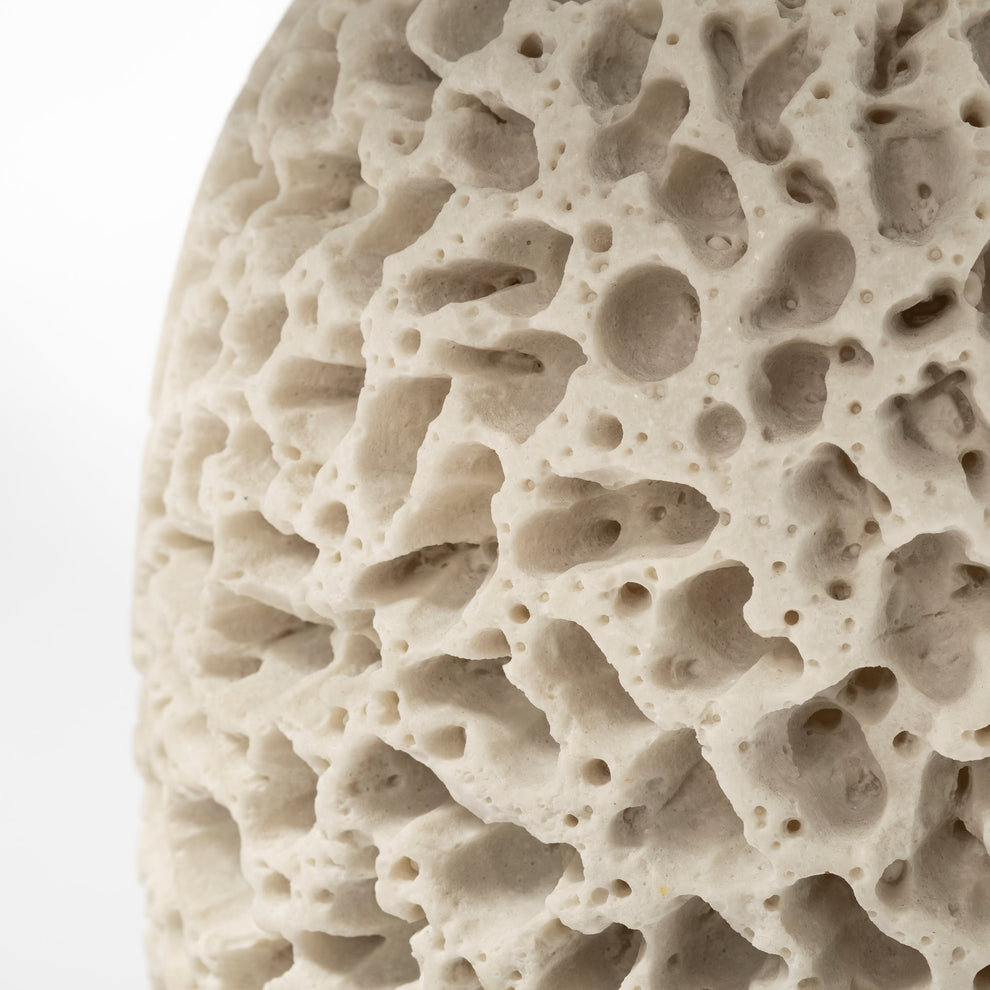 Coastal Beige Faux Coral Table Lamp By Homeroots | Table Lamps | Modishstore - 5
