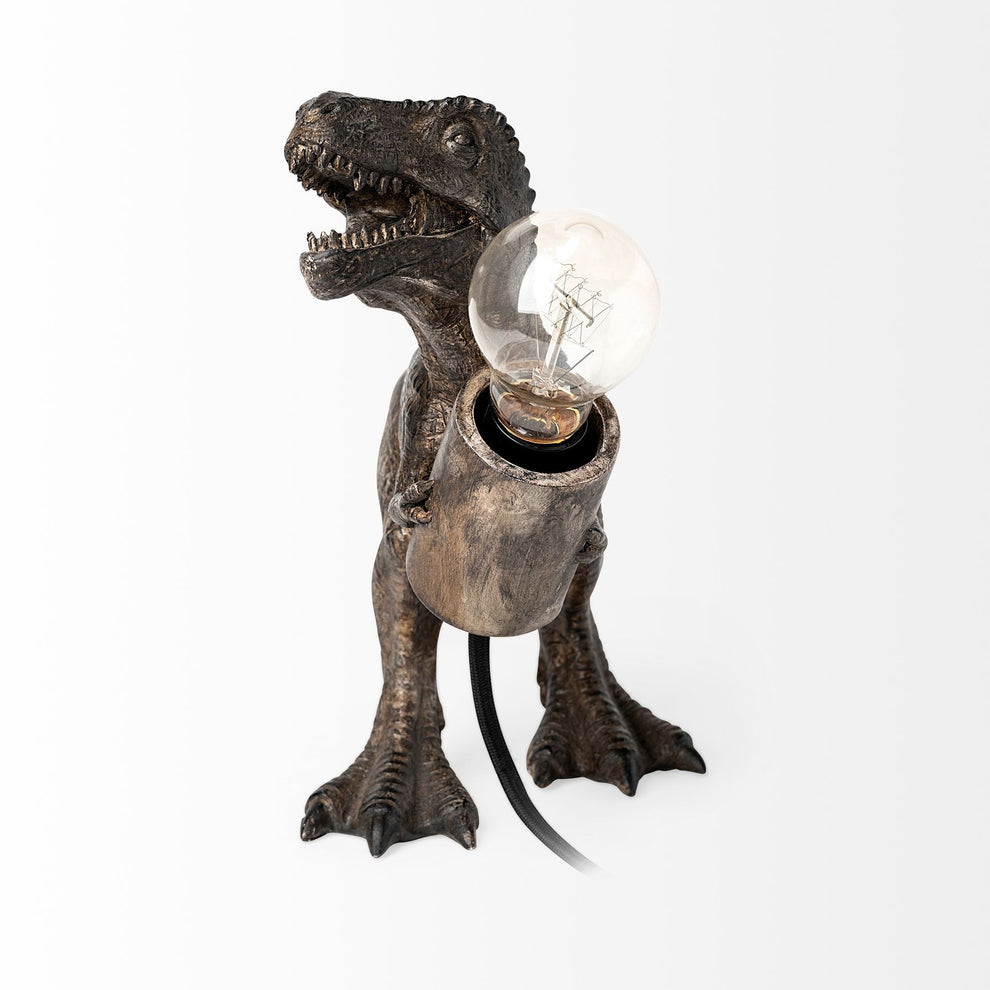 Metallic TRex Desk or Table Lamp By Homeroots | Table Lamps | Modishstore - 2