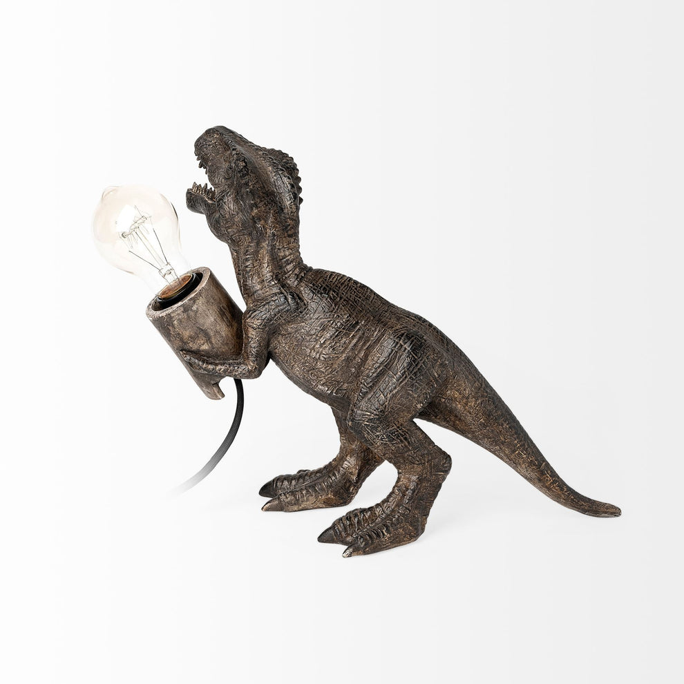 Metallic TRex Desk or Table Lamp By Homeroots | Table Lamps | Modishstore - 3