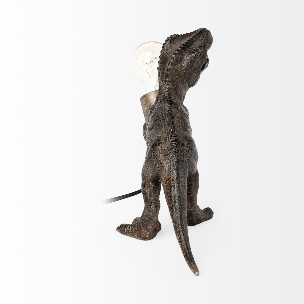 Metallic TRex Desk or Table Lamp By Homeroots | Table Lamps | Modishstore - 4