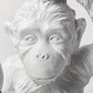 White Whimsical Monkey Table or Desk Lamp By Homeroots | Desk Lamps | Modishstore - 5