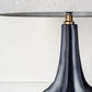 Sculptural Slate Blue Table Lamp By Homeroots | Table Lamps | Modishstore - 2
