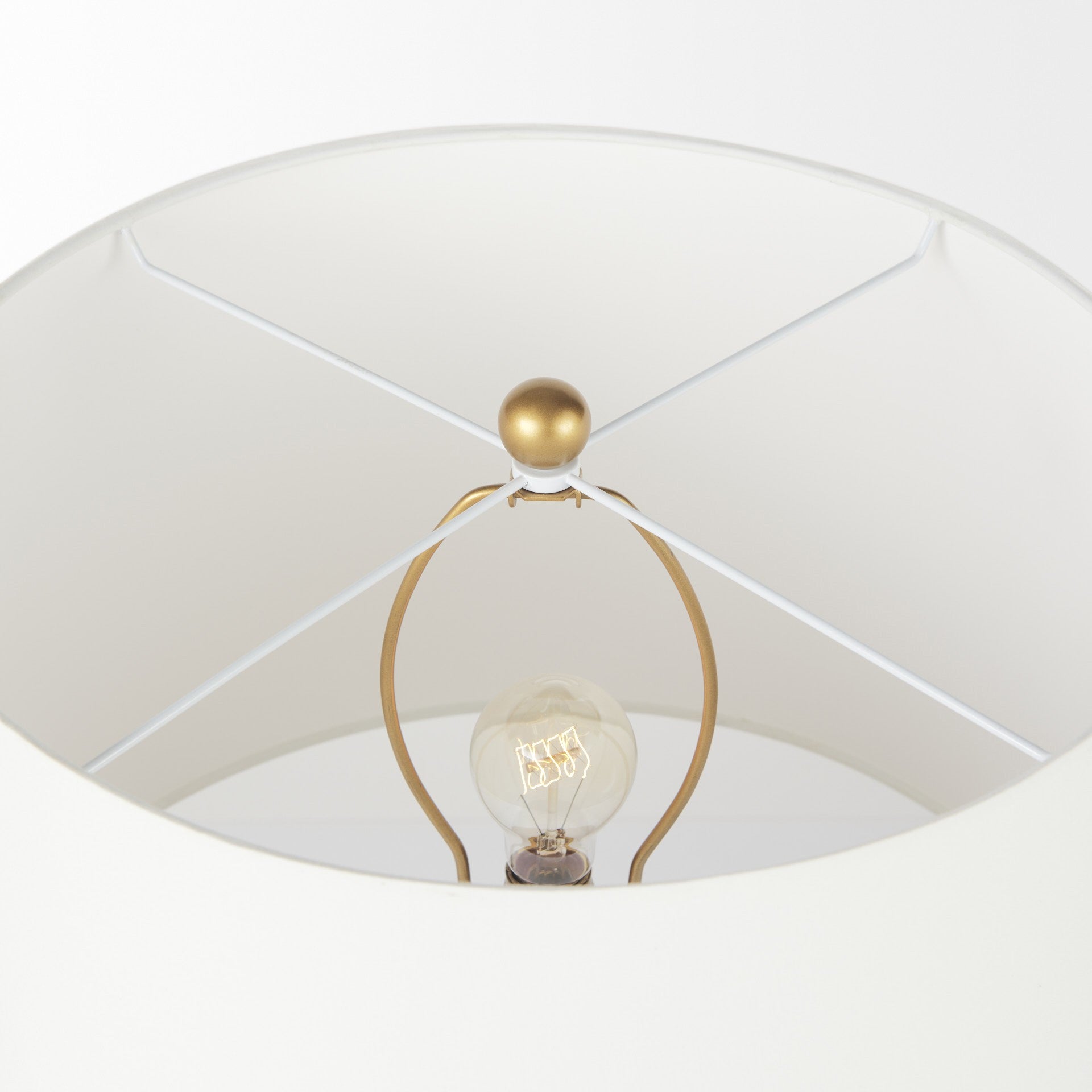 Updated Rustic Brown Wicker Table Lamp By Homeroots | Table Lamps | Modishstore - 3